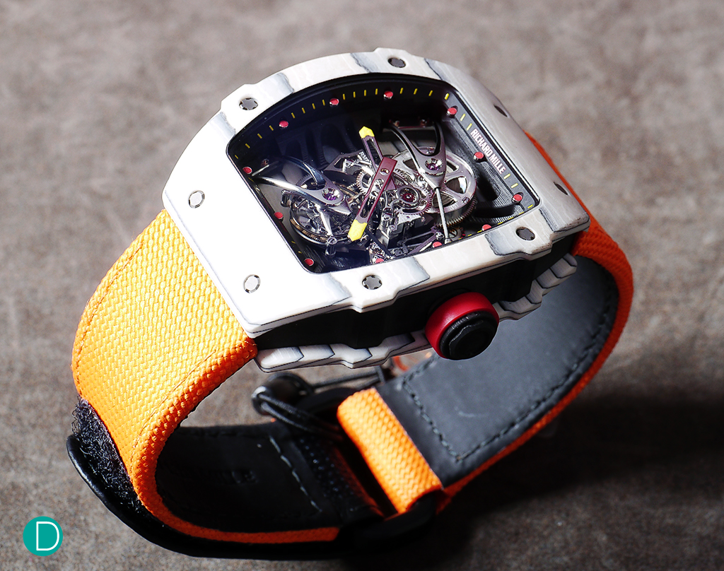 The Richard Mille RM27-02 Rafael Nadal Edition Wait, something is not quite right here...