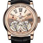 Hommage Double Flying Tourbillon in pink gold