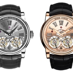 Hommage Double Flying Tourbillon in pink gold double 2