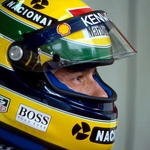 Ayrton Senna helmet