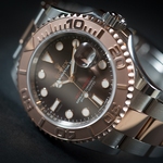 Rolex Yacht Master 116621 Two Tone Everose Steel Chocolate Dial_4