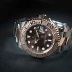 Rolex Yacht Master 116621 Two Tone Everose Steel Chocolate Dial_6