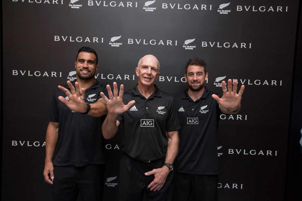 Product Launch: Replica Bulgari 2016 Novelties, with the All Blacks Sevens
