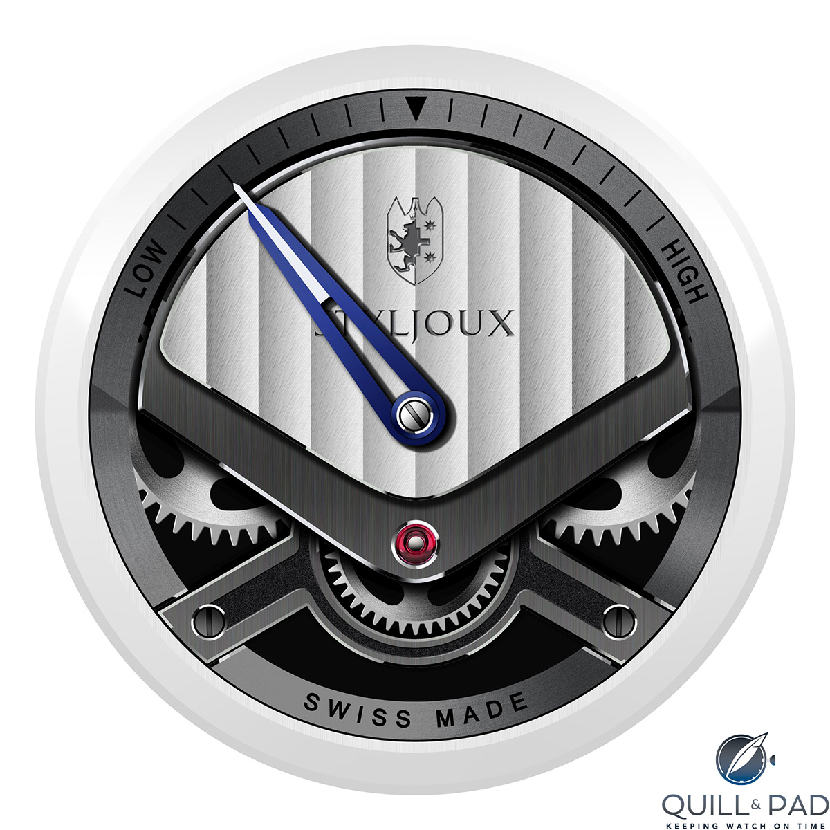 The Styljoux Le Calibre Pen With Replica Watches Technology And A Stylish Dial