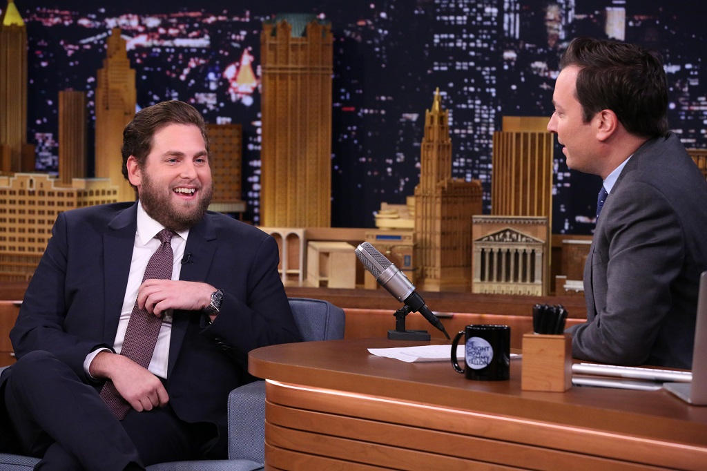 Spot the Watches Replica: Jonah Hill and his Patek Philippe Nautilus  with Jimmy Fallon