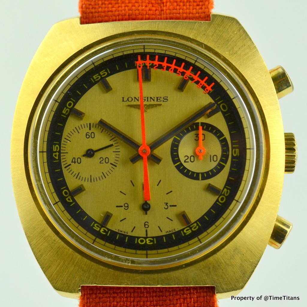 High Quality Replica Watches : Longines Nonius Valjoux 72 Vernier Seconds Hand
