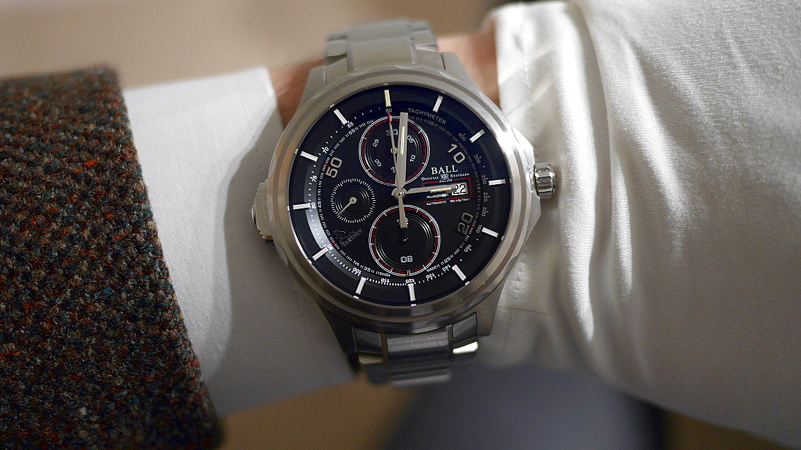 5 minutes on the wrist – The Ball Engineer Master 2 Slide Chronograph