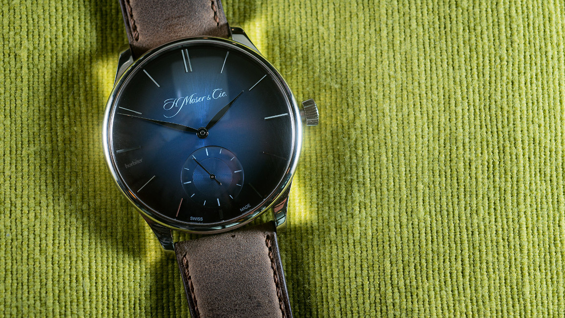 H.Moser & Cie Venturer Small Seconds XL Funky Blue – My Grail Watches Replica by Gaetano Cimmino