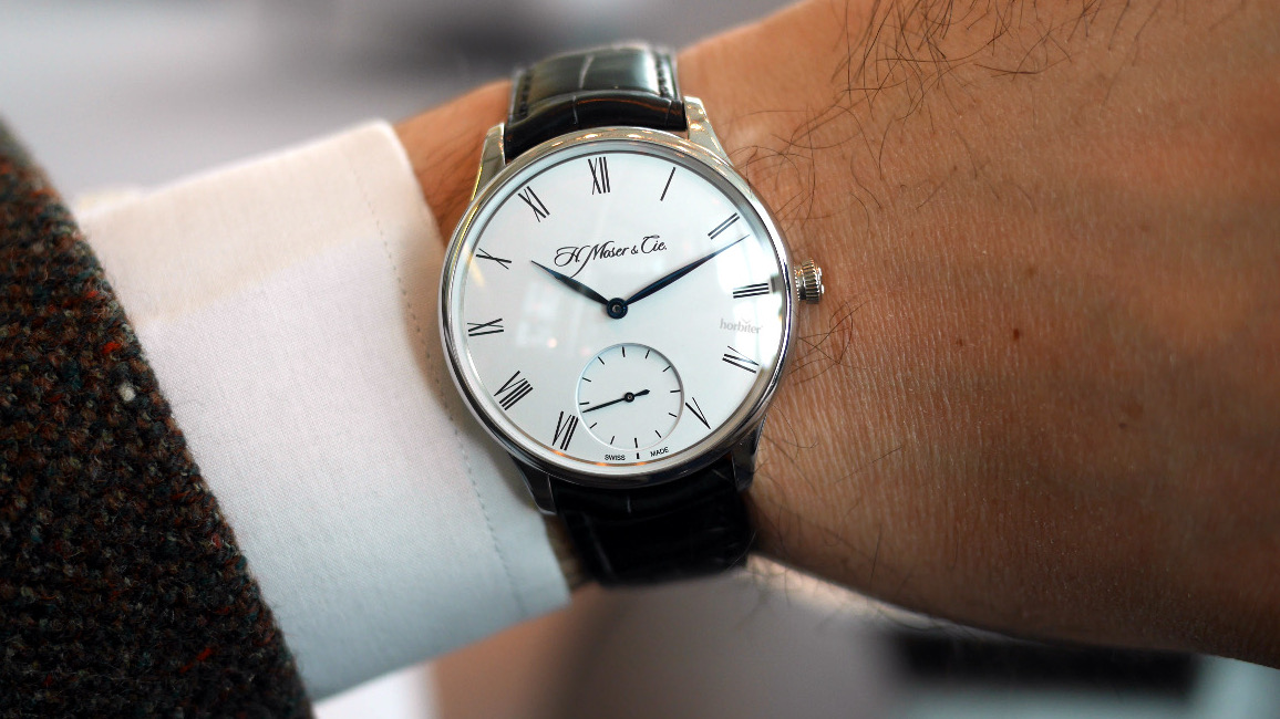 H.Moser & Cie Venturer Small Seconds White Gold White Dial – Perhaps the ultimate three hands classic timepiece