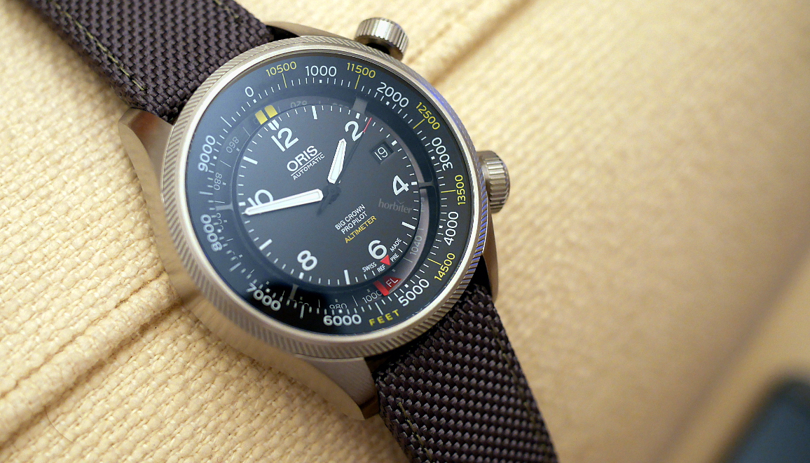 Oris Big Crown Pro Pilot Altimeter – a timepiece for the tech-addict with an enhanced cool factor