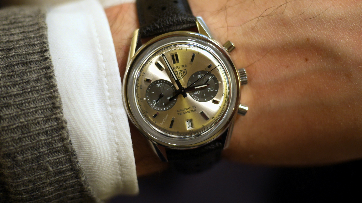 Heuer Carrera Calibre 18 Telemeter – two good reasons as to why it could be a good purchase  and other two more reasons that leave me second doubts