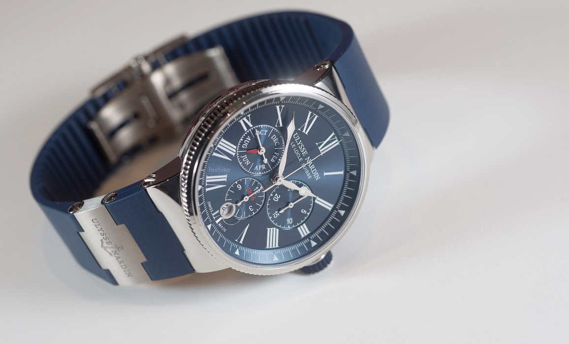 Ulysse Nardin Marine Chronograph Annual Calendar – 30 minutes on the wrist!