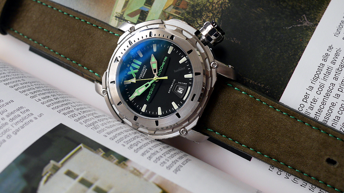 Visconti W115 Abyssus Full-Dive Inox – Italy, is this a country of…Watches Replicamakers?
