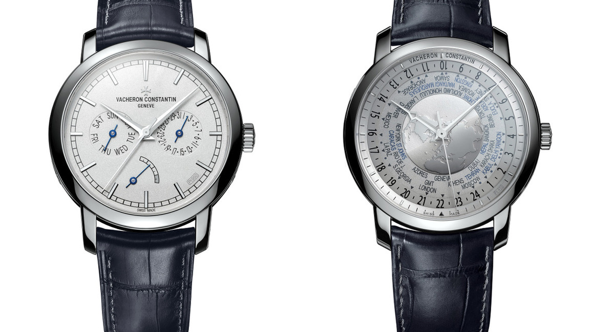 Two new Vacheron Constantin Traditionnelle in platinum