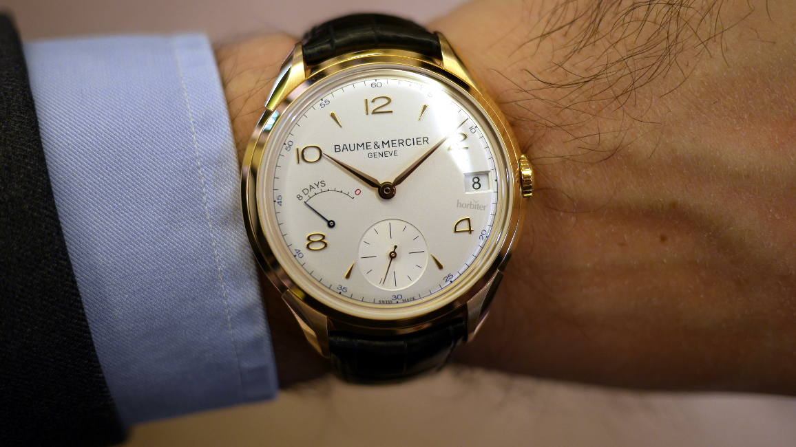 Save the manual – Baume et Mercier Clifton 8-Day Power Reserve 185th Limited Edition