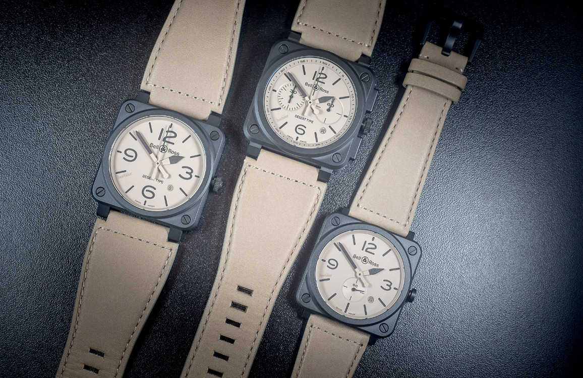 Bell & Ross BR 03-92, BR 03-94 e BR S Desert Type – The iconic BR gets a sandwich dial and a cleaner style