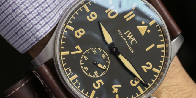 55mm-Wide IWC Big Pilot’s Replica Heritage Watch 55 Timepiece Is Barely Wearable In Most Instances
